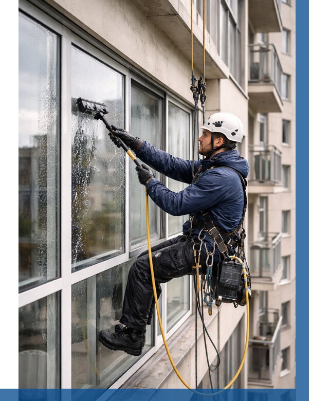 Мойка балконного остекления в Муре от 3574 р. | ВЫСОТНИК-Мум