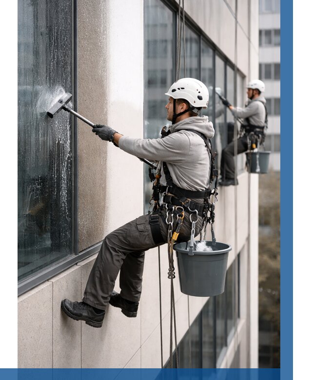 Мойка фасадов зданий в Муре под ключ от 357 р. | ВЫСОТНИК-Мум