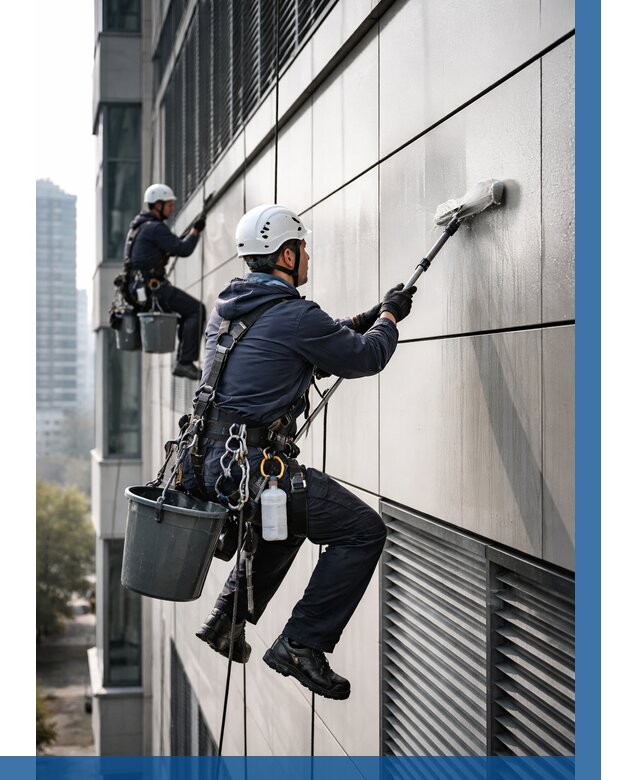 Мойка вентилируемого фасада в Муре от 255 р. | ВЫСОТНИК-Мум