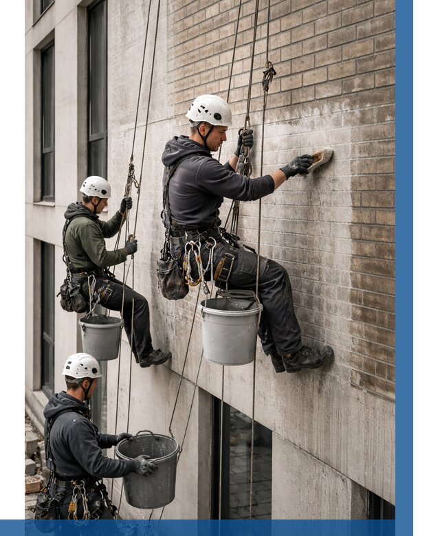 Удаление высолов с фасада в Муре от 255 р. | ВЫСОТНИК-Мум