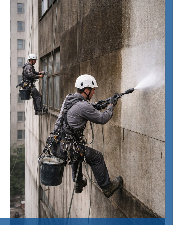 Очистка фасада от копоти в Муре от 255 р. | ВЫСОТНИК-Мум