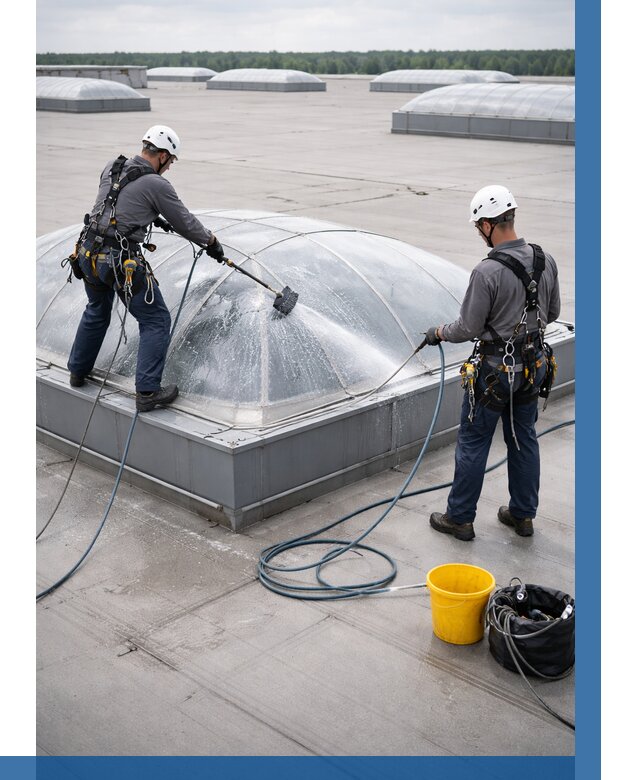 Мойка зенитных фонарей в Муре, заказать от 4595 р. | ВЫСОТНИК-Мум