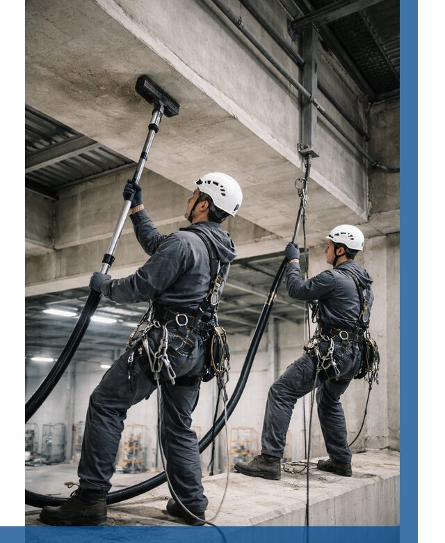 Обеспыливание потолочных конструкций в Муре от 255 р. |ВЫСОТНИК-Мум