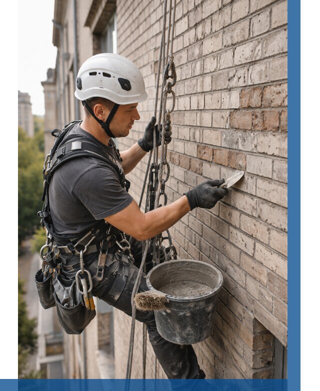 Ремонт кирпичной кладки фасада в Муре от 1838 р. | ВЫСОТНИК-Мум