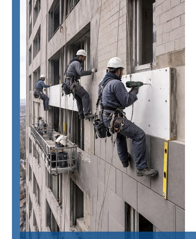 Монтаж фасадных термопанелей высокого качества в Муре