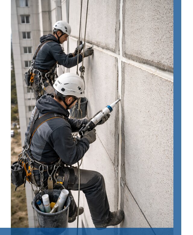 Герметизация межпанельных швов в Муре от 715 р. | ВЫСОТНИК-Мум
