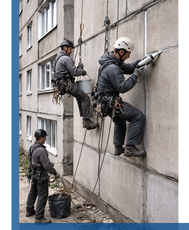 Герметизация межпанельных швов в Муре с гарантией герметичности