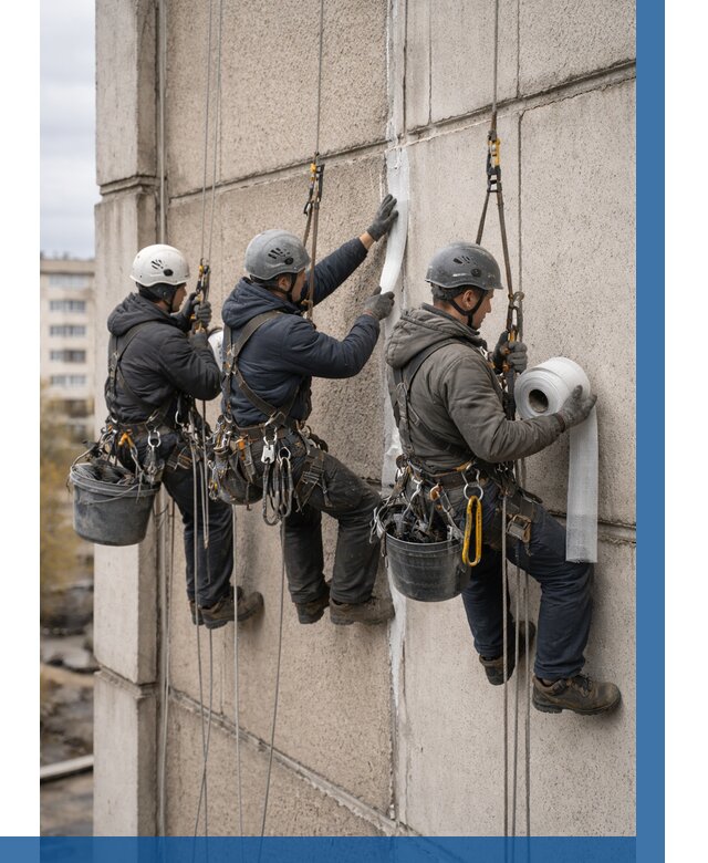 Ремонт межпанельных швов в Муре от 766 р. | ВЫСОТНИК-Мум