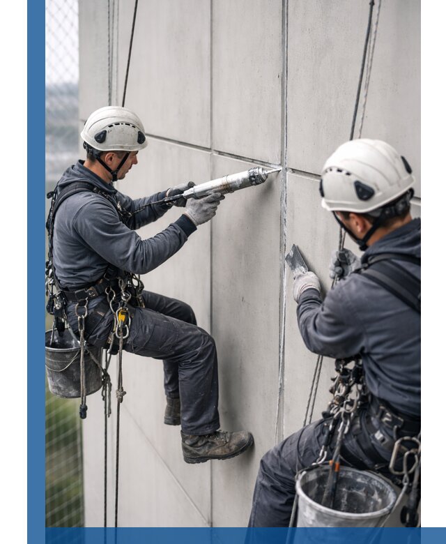 Первичная герметизация швов фасадов и кровель в Муре