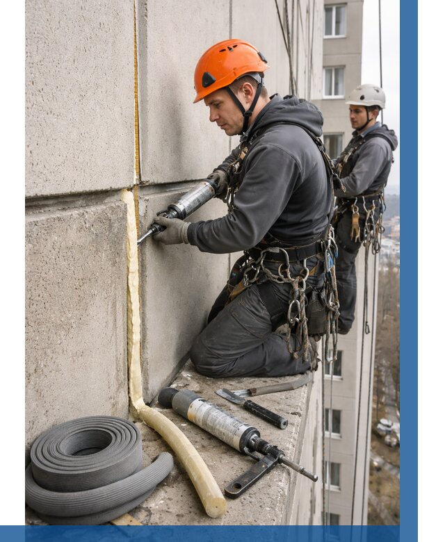 Теплый шов межпанельные швы в Муре от 715 р. | ВЫСОТНИК-Мум