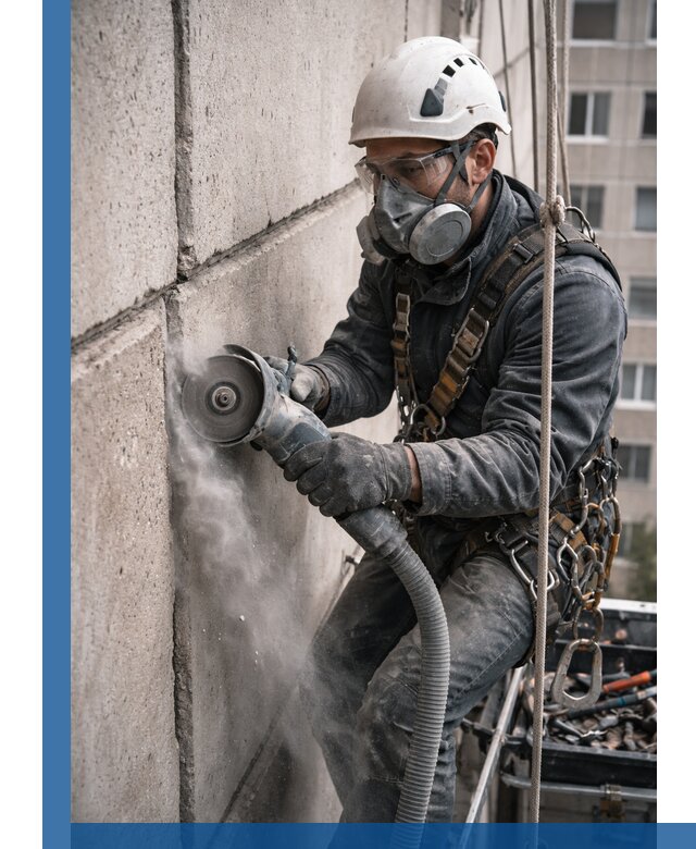 Штробление межпанельных швов в Муре качественно и быстро