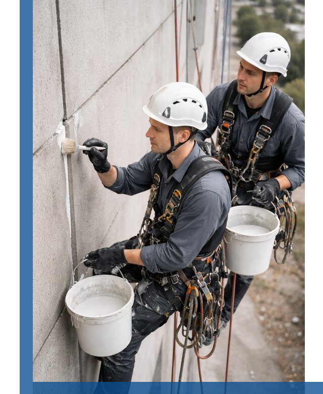 Противогрибковая обработка швов в Муре для фасадов и кровель