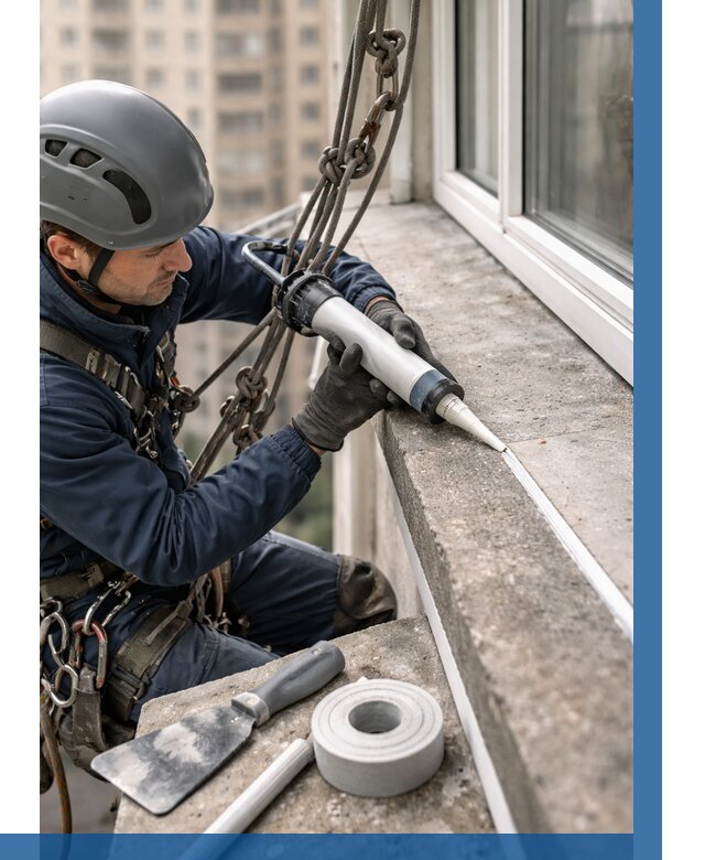 Герметизация балконного козырька в Муре от 4595 р. | ВЫСОТНИК-Мум