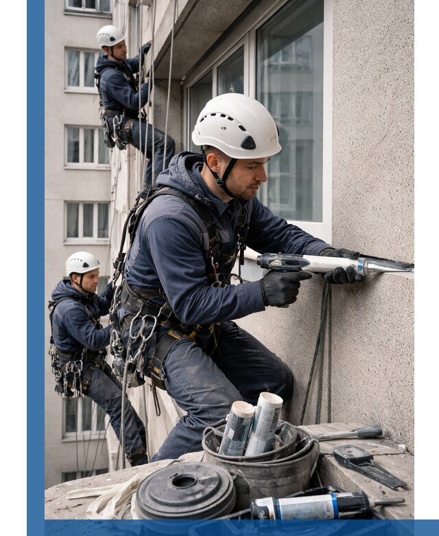 Герметизация швов лоджии в Муре профессионально и надежно