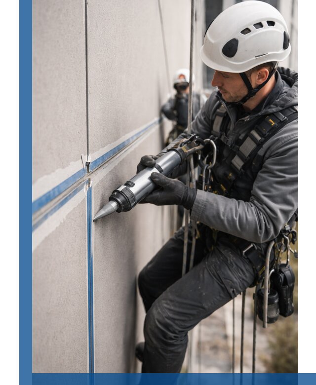 Герметизация стыков фасадных панелей в Муре качественно и быстро