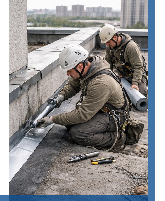 Ремонт кровельных примыканий в Муре от 1225 р. | ВЫСОТНИК-Мум