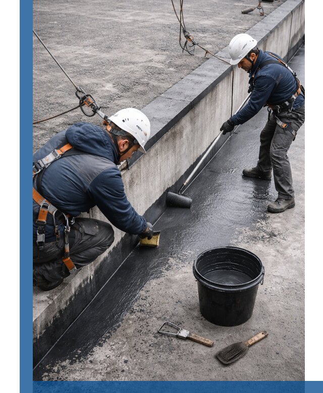 Гидроизоляция кровли жидкой резиной профессионально в Муре