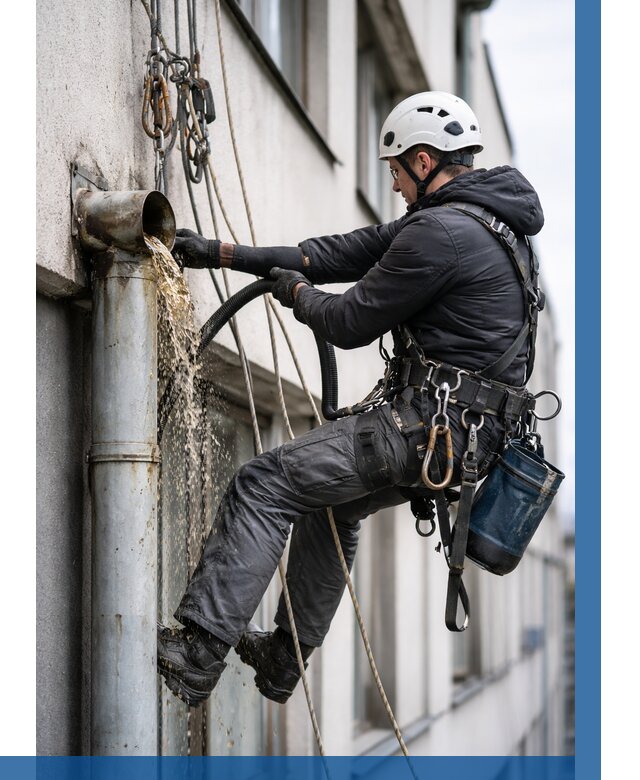 Прочистка водосточных труб в Муре от 3574 р. | ВЫСОТНИК-Мум