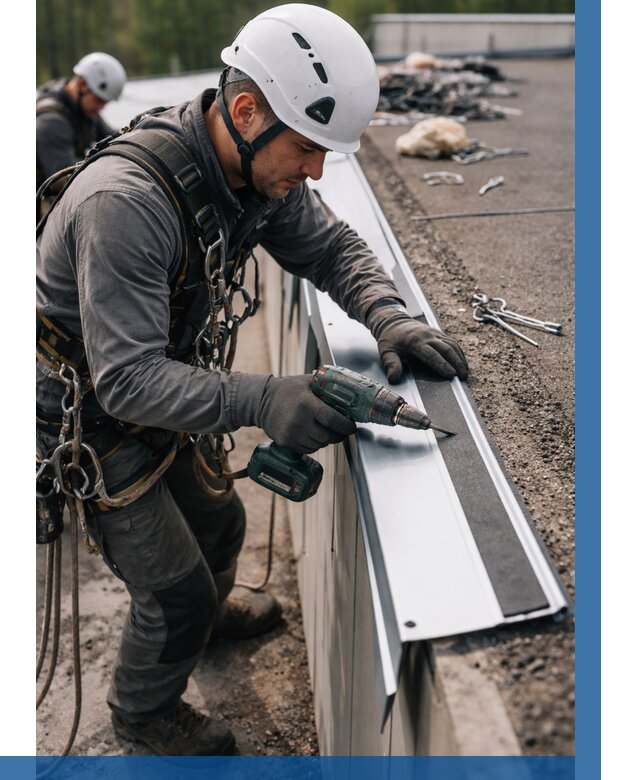 Монтаж капельника на кровле в Муре от 306 р. | ВЫСОТНИК-Мум