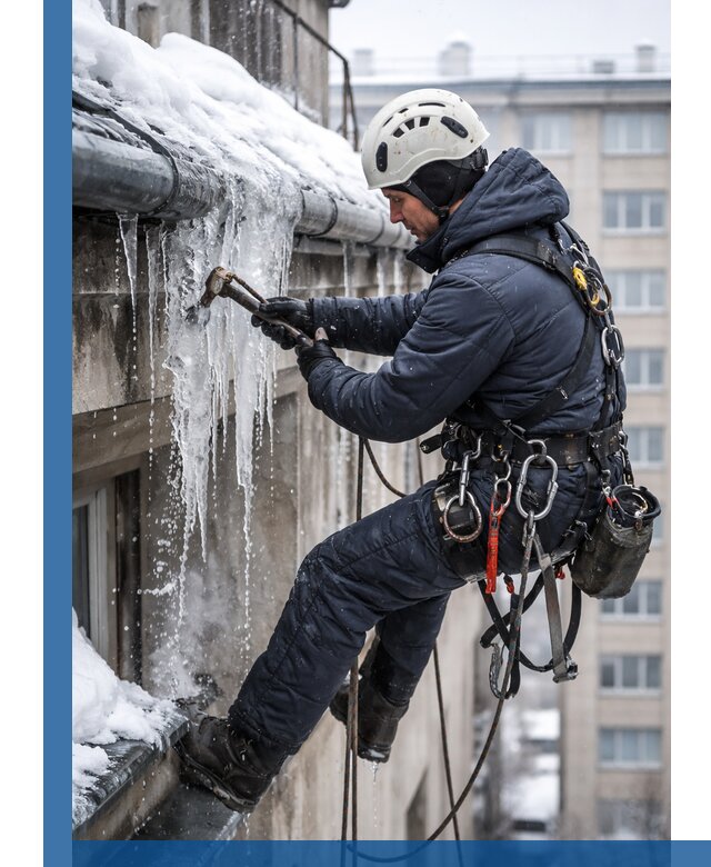 Удаление наледи и чистка водостоков в Муре оперативно и безопасно