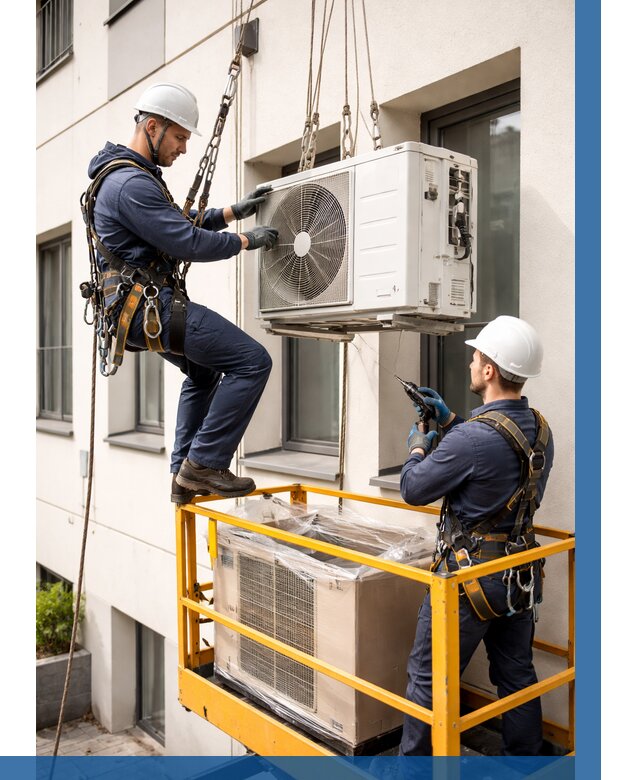 Демонтаж внешнего блока кондиционера в Муре от 3574 р. | ВЫСОТНИК-Мум