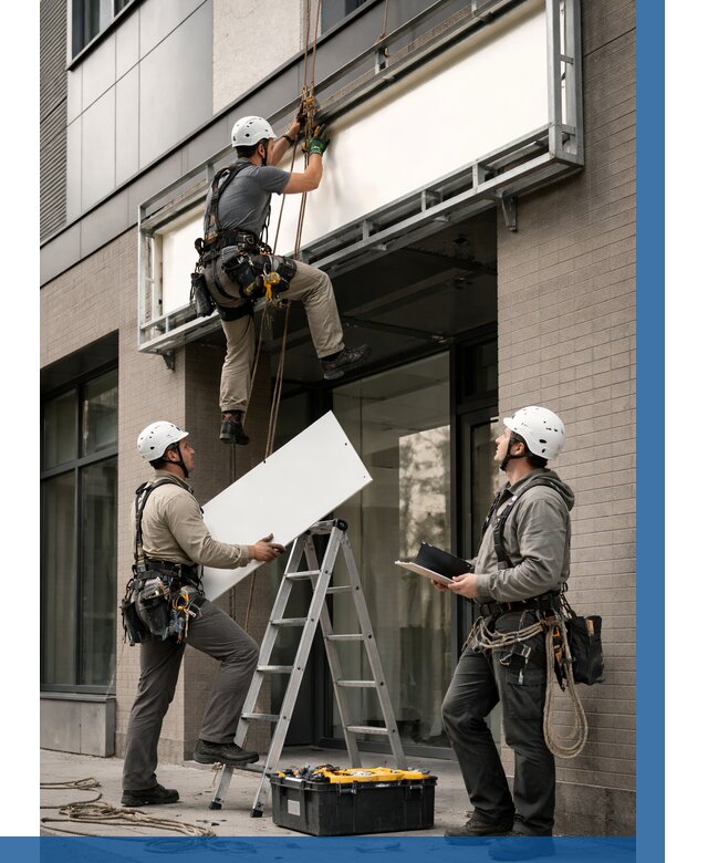 Монтаж светового короба в Муре от 6637 р. | ВЫСОТНИК-Мум