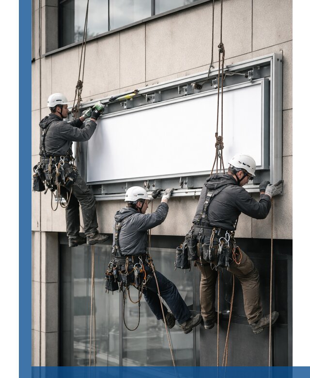 Профессиональный монтаж светового короба под ключ в Муре