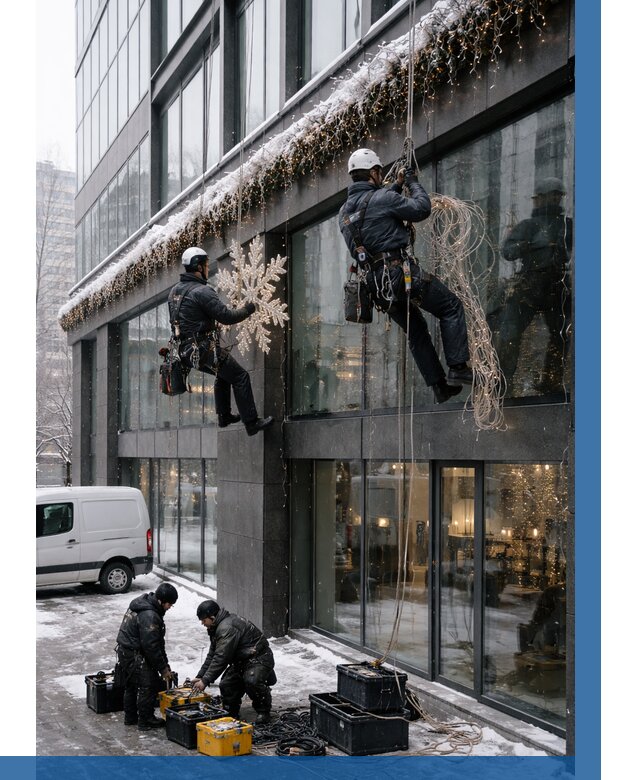 Демонтаж новогоднего оформления в Муре от 5616 р. | ВЫСОТНИК-Мум