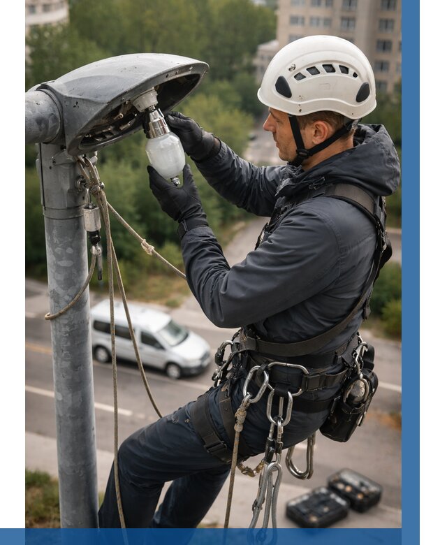 Замена ламп на высоте в Муре от 2553 р. | ВЫСОТНИК-Мум