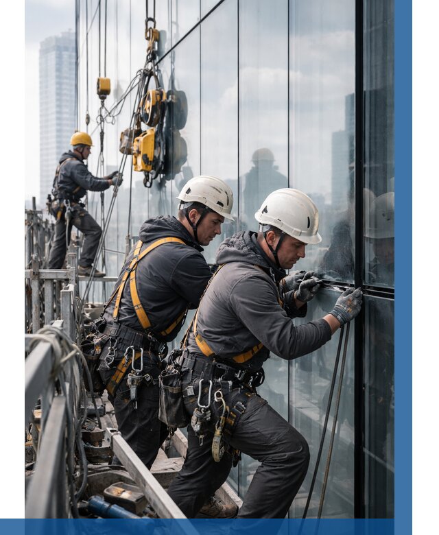 Структурное остекление фасадов в Муре от 9700 р. | ВЫСОТНИК-Мум