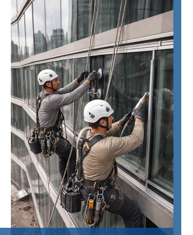 Радиусное остекление фасада в Муре от 12252 р. | ВЫСОТНИК-Мум