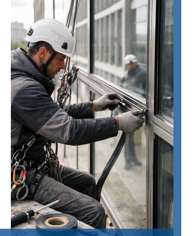 Ремонт витражных конструкций в Муре от 3574 р. | ВЫСОТНИК-Мум