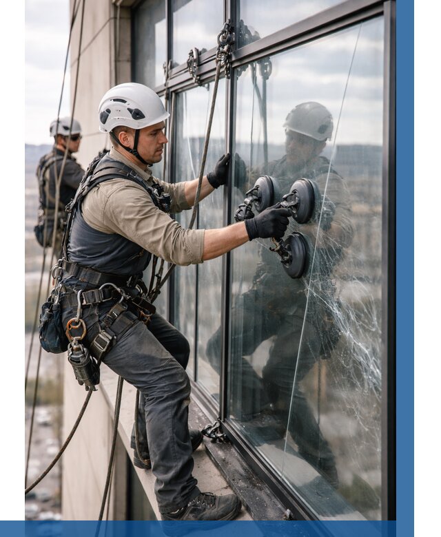 Замена стекла в витраже в Муре под ключ от 8679 р. | ВЫСОТНИК-Мум