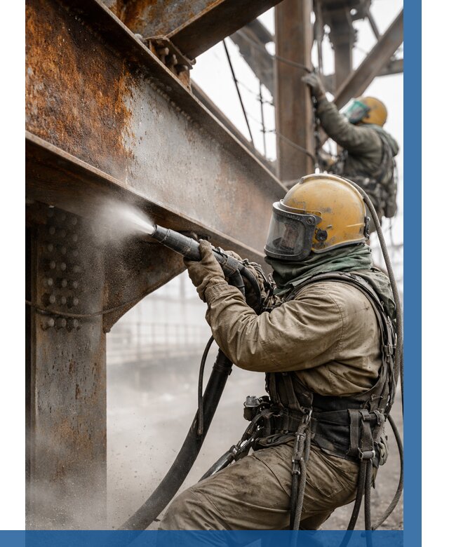 Пескоструйная очистка металлоконструкций в Муре по 613 р. ВЫСОТНИК-Мум