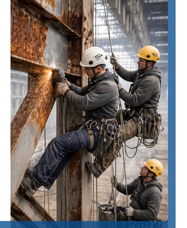 Зачистка металла от ржавчины в Муре от 357 р. | ВЫСОТНИК-Мум