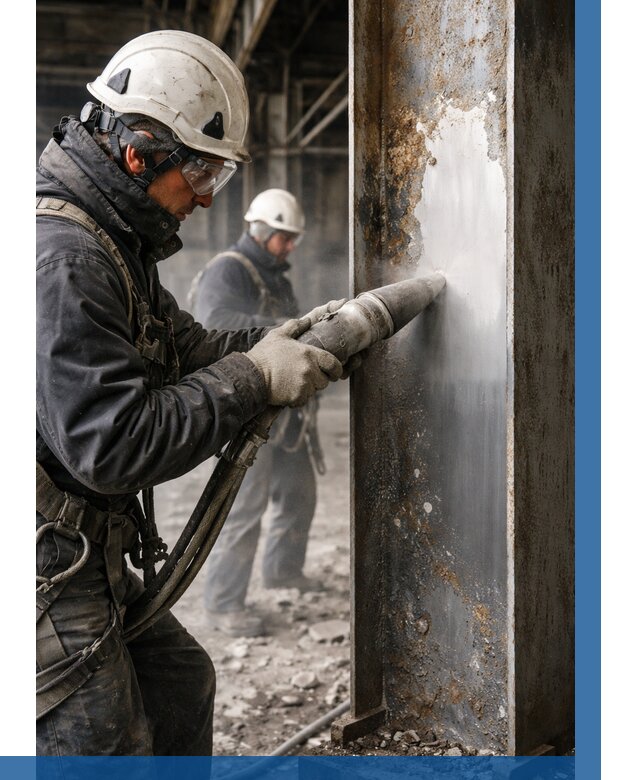 Удаление старой краски с металла в Муре от 459 р. | ВЫСОТНИК-Мум