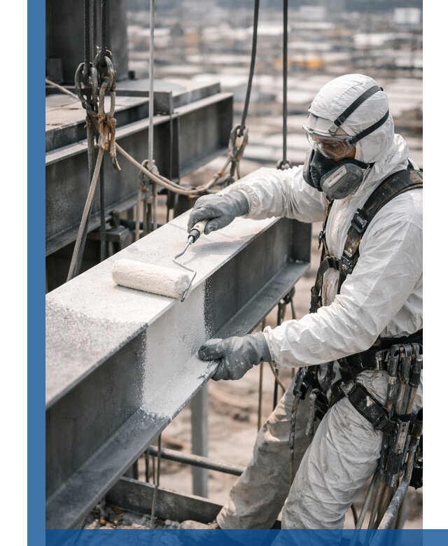 Профессиональная огнезащитная обработка металлоконструкций в Муре