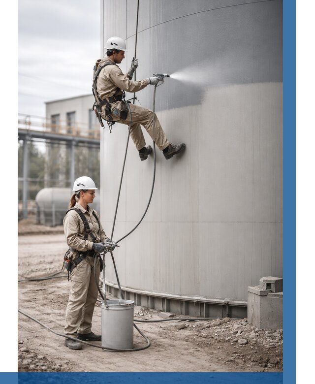 Покраска резервуаров в Муре от 1225 р. | ВЫСОТНИК-Мум — заказать