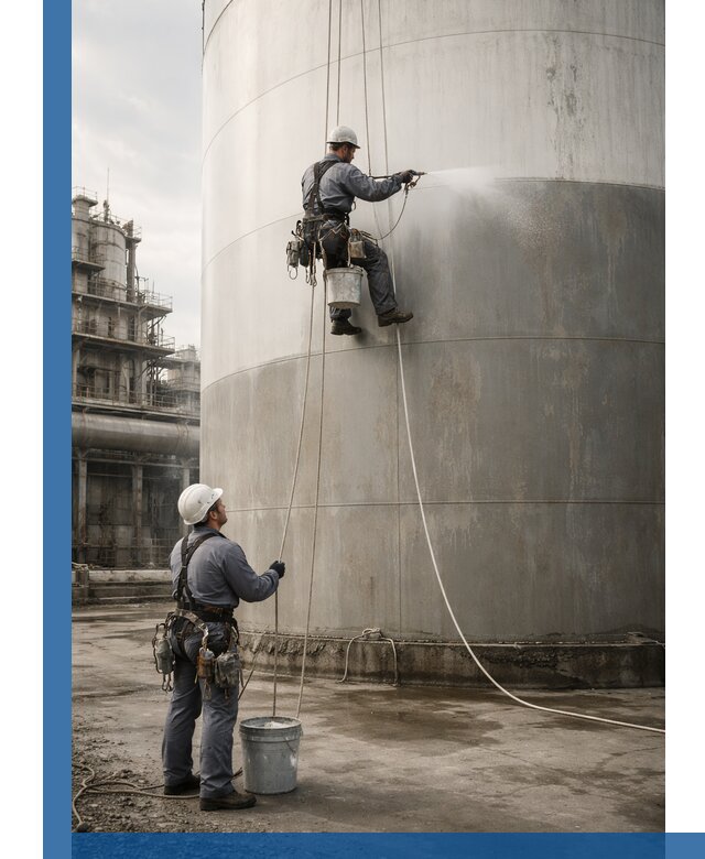 Покраска стальных резервуаров и емкостей в Муре профессионально