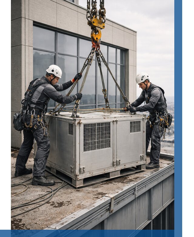 Такелажные работы на высоте в Муре от 8168 р. | ВЫСОТНИК-Мум