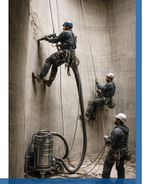 Зачистка силосов в Муре от 4595 р. Договор и смета ВЫСОТНИК-Мум