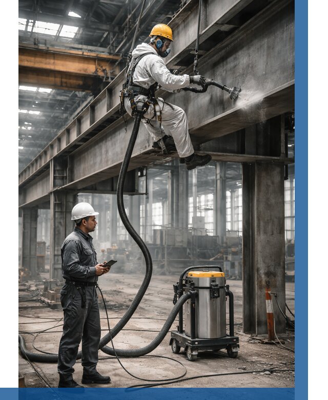 Обеспыливание конструкций в цехе в Муре от 4288 р. | ВЫСОТНИК-Мум