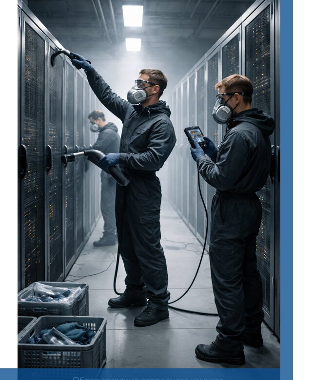 Обеспыливание серверной комнаты в Муре от 4595 р. | ВЫСОТНИК-Мум