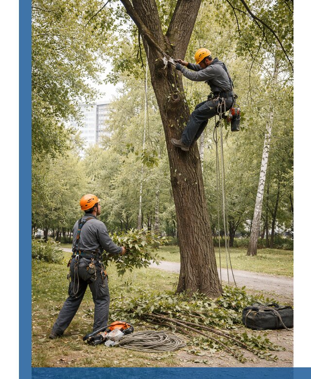 Санитарная обрезка деревьев в Муре, профессионально и безопасно