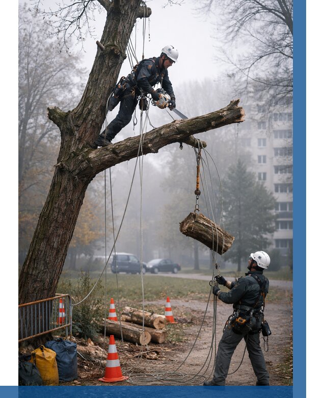 Удаление аварийных деревьев в Муре от 15315 р. | ВЫСОТНИК-Мум