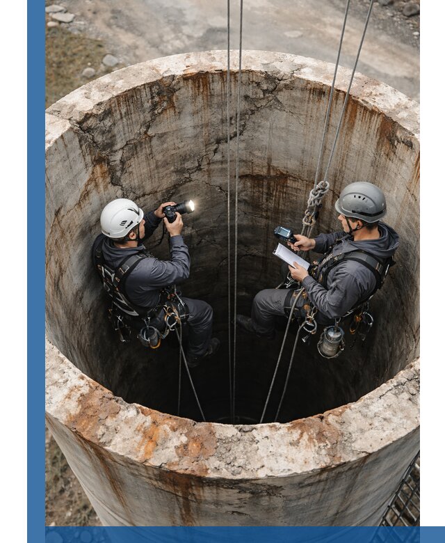 Обследование дымовой трубы: диагностика и оценка состояния в Муре